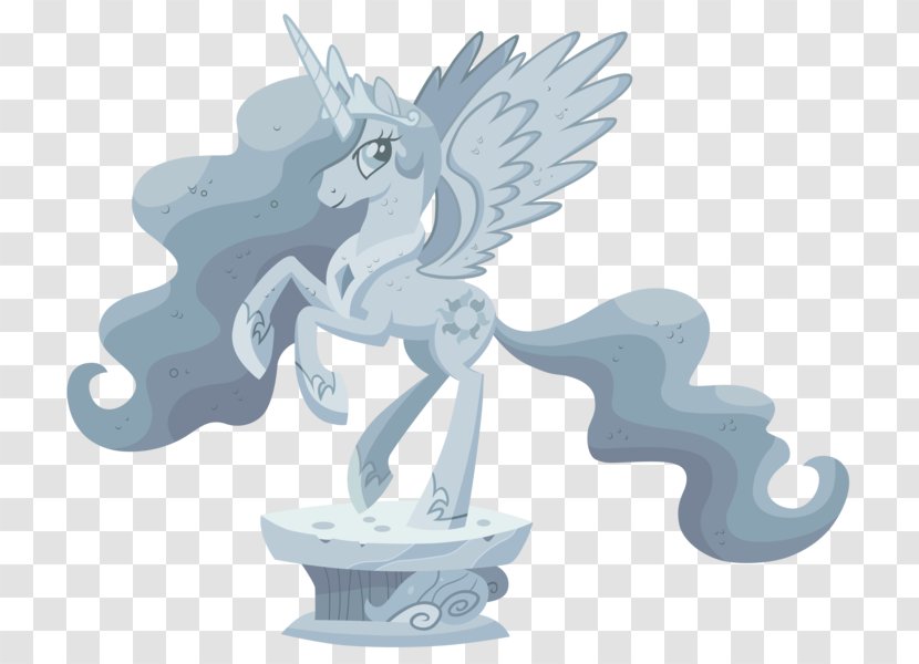 Princess Luna Twilight Sparkle Celestia Pony Rarity - Statue Transparent PNG