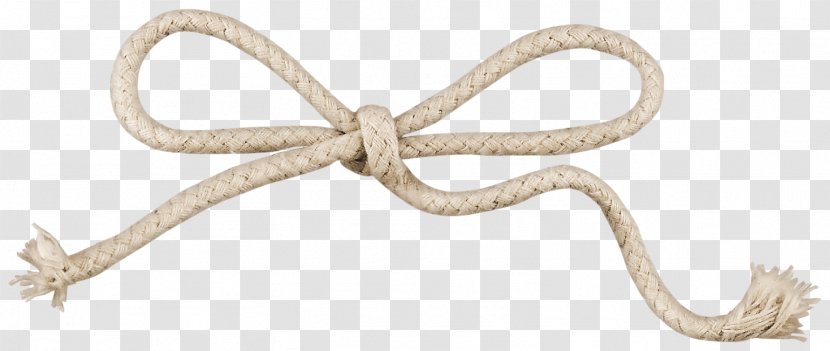 Rope Paper Shoelace Knot - Ribbon - Brown Knotted Transparent PNG