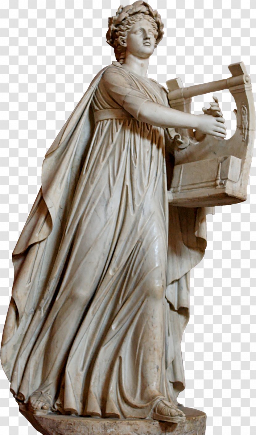 Statue Apollo Citharoedus Pio-Clementino Museum Classical Sculpture - Pioclementino - Greek Transparent PNG