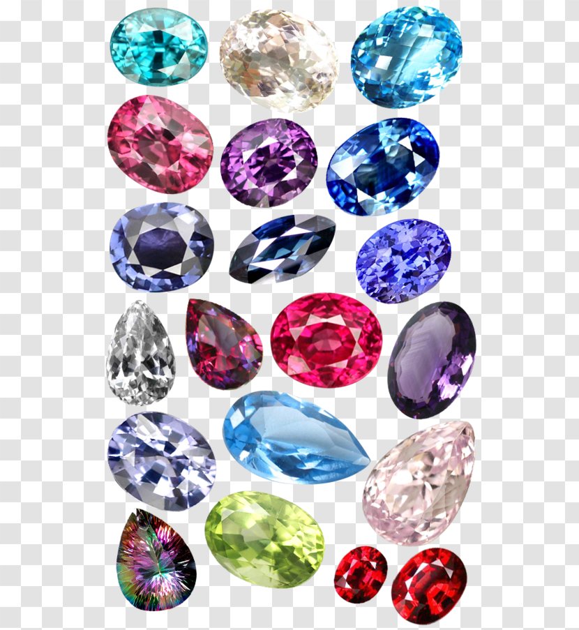 Gemstone Clip Art - Plastic - Personalized Single Page Transparent PNG