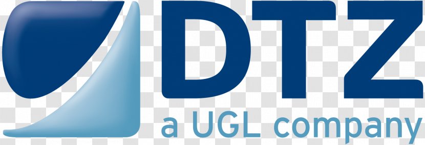 Logo DTZ Management Real Estate UGL Limited - Blue - Business Transparent PNG