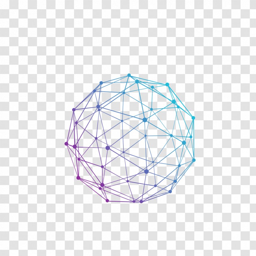 Ball Download Computer Network - Symmetry - Line Decoration Transparent PNG