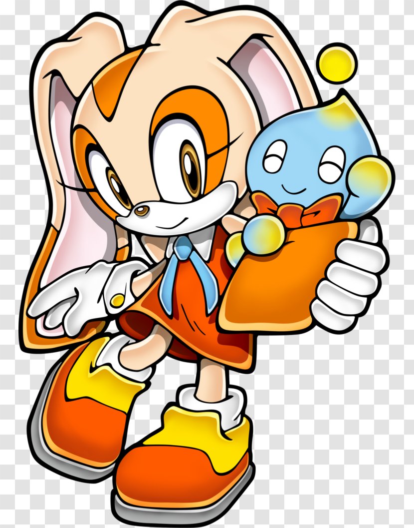Cream The Rabbit Sonic Hedgehog Vanilla Heroes Rush - Sega Transparent PNG