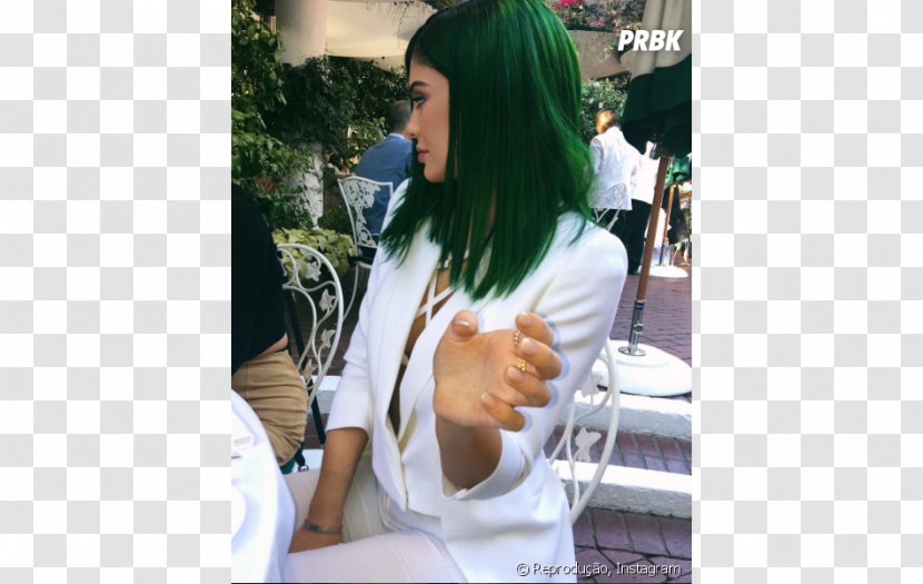 Hair Coloring Celebrity Fashion - Cartoon - Kylie Jenner Transparent PNG