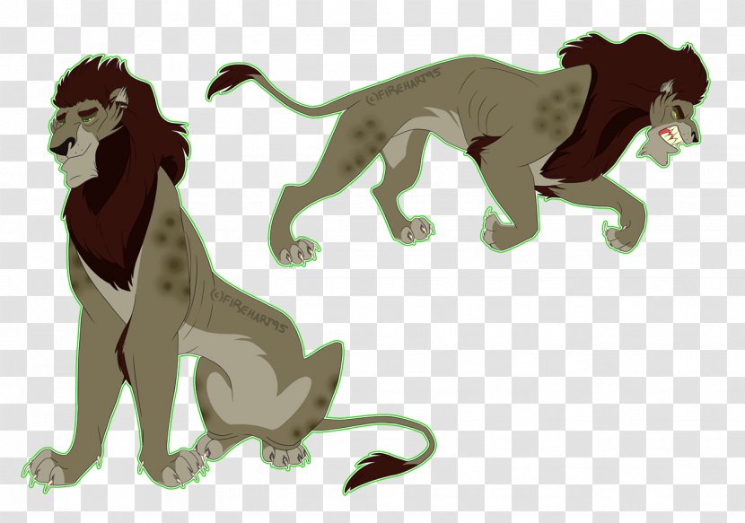 Lion Art Animal Big Cat - Artist Transparent PNG