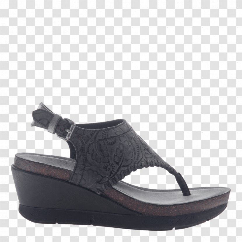 Wedge Sandal Shoe Slide Clothing - Woman Transparent PNG