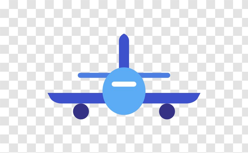 Airplane Transport - Blue Transparent PNG