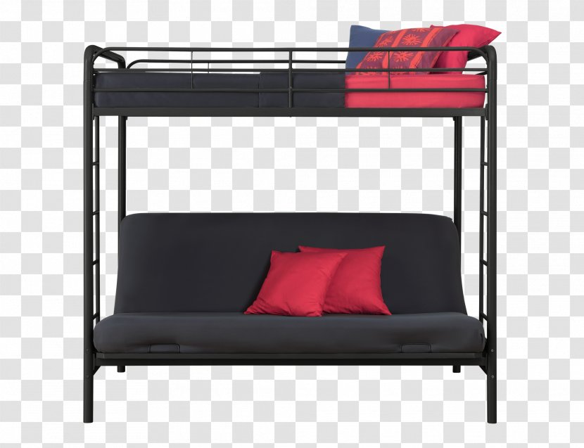 Bunk Bed Futon Couch Furniture Transparent PNG