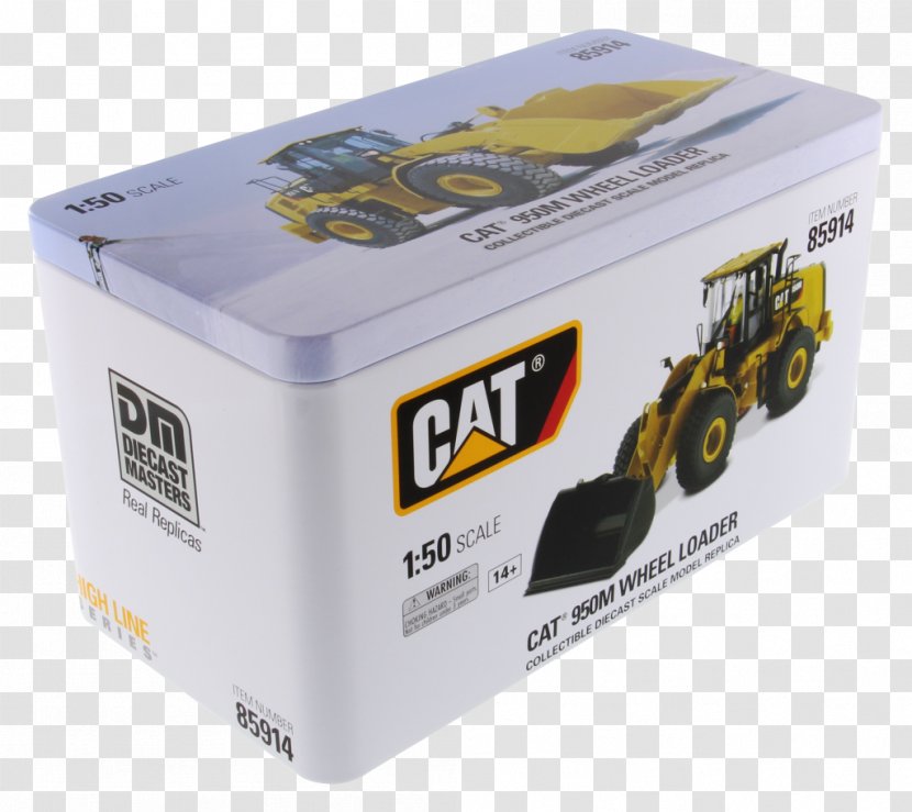 Caterpillar Inc. Die-cast Toy Continuous Track D8 1:50 Scale - Tractor Transparent PNG