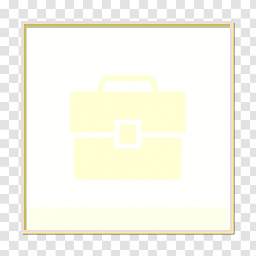 Bag Icon Briefcase Business - Material Property Rectangle Transparent PNG