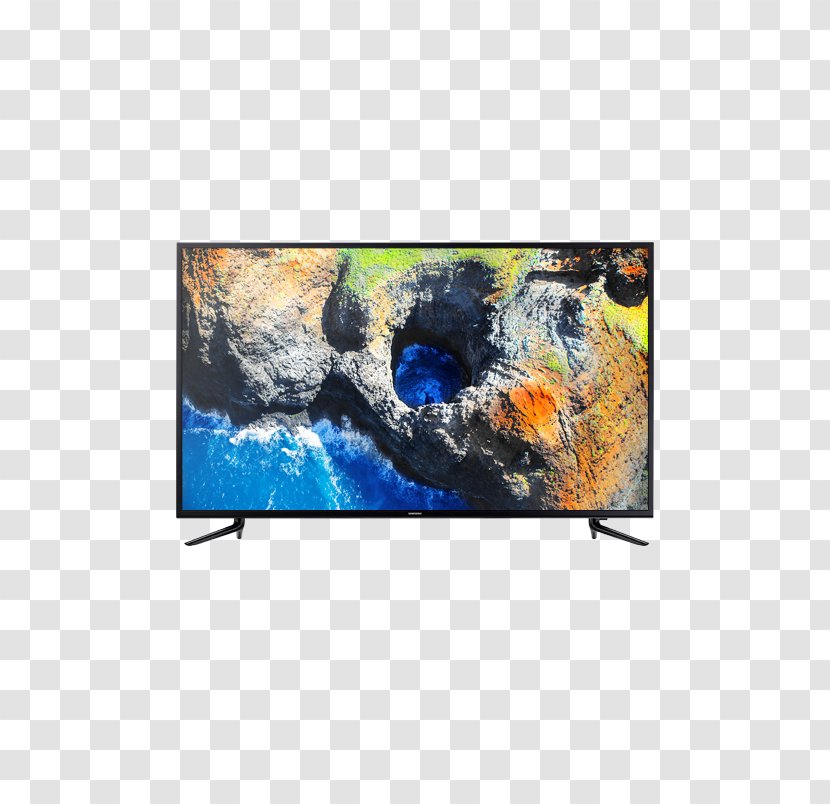 Smart TV 4K Resolution Ultra-high-definition Television LED-backlit LCD Samsung - Rectangle Transparent PNG