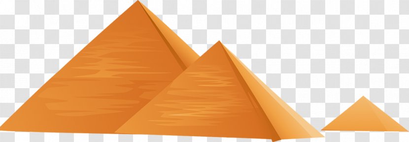 Triangle /m/083vt - Pyramid - Egyptian Pyramids Transparent PNG