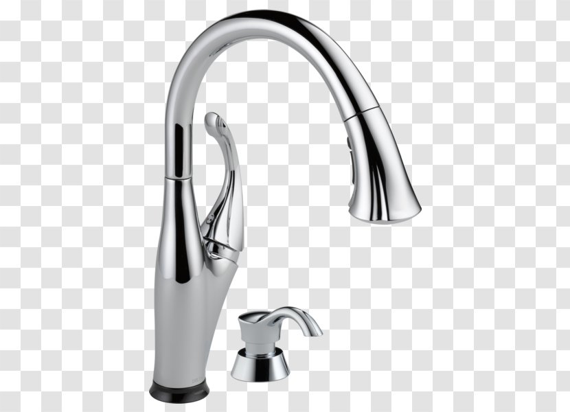Faucet Handles & Controls Delta 9192 Addison Single Handle Pull-Down Kitchen Sink - Kettle Transparent PNG