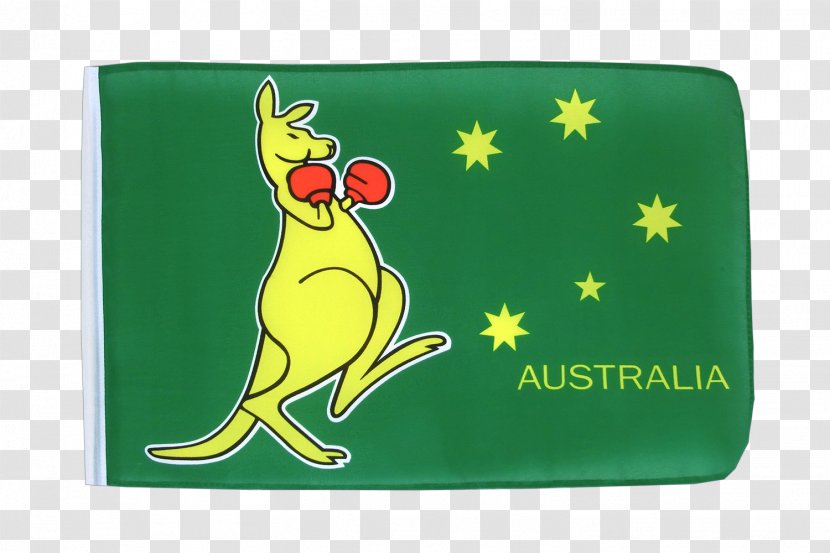 Flag Of Australia Boxing Kangaroo Transparent PNG