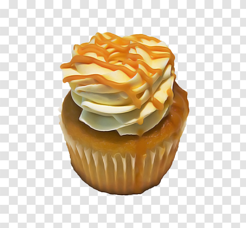 Cupcake Food Icing Cuisine Buttercream Transparent PNG