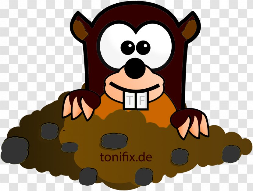 Mole Cartoon Drawing Clip Art - Shrew - Royaltyfree Transparent PNG