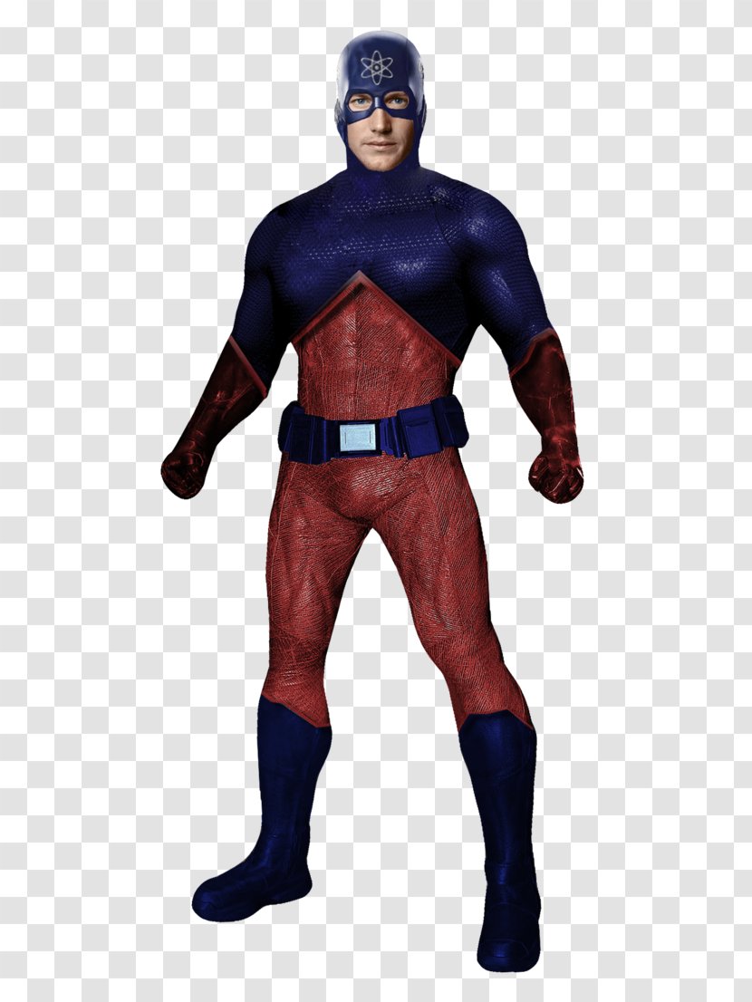 Captain Atom Blue Beetle Superhero - Outerwear - Dc Comics Transparent PNG