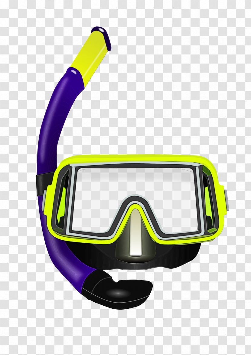 Cartoon Sunglasses - Diving Equipment - Sports Transparent PNG