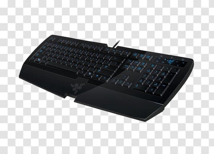 Computer Keyboard Numeric Keypads Space Bar Touchpad - Laptop Transparent PNG