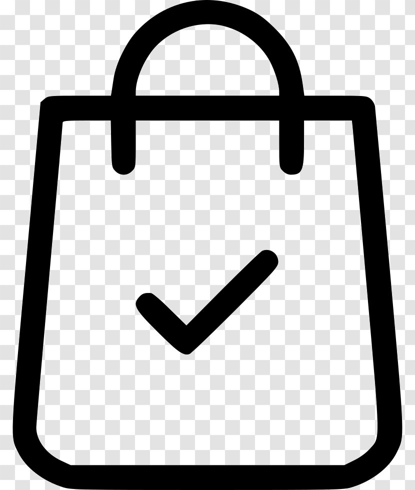 Stock Shopping Bags & Trolleys - Black And White - Bag Transparent PNG