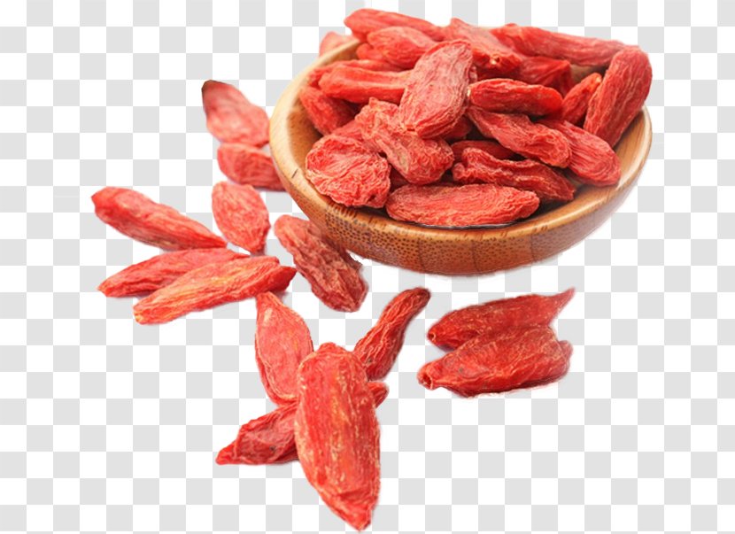 Goji Zhongning County Matrimony Vine Organic Food Dried Fruit - Chinese Wolfberry Transparent PNG