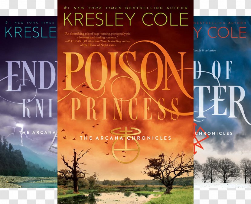 The Arcana Chronicles: Poison Princess; Endless Knight; Dead Of Winter Dark Calling - Kresley Cole - Book Transparent PNG