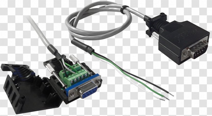 Network Cables Electrical Connector RS-232 Cable Serial - Circuit Component Transparent PNG