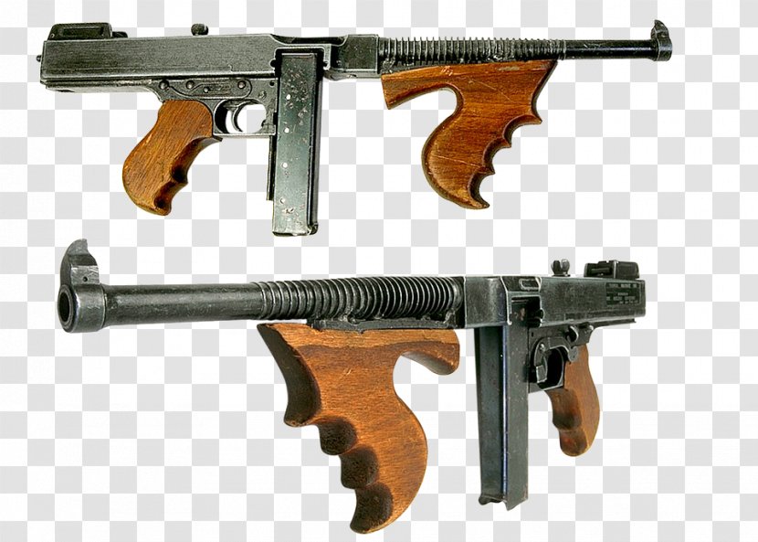 Firearm Pistol Submachine Gun - Tree - Machine Transparent PNG