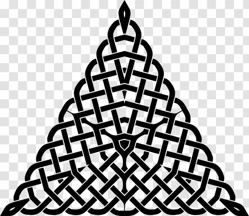 Celtic Knot Triquetra Celts Ornament - Cross - Triangle Transparent PNG