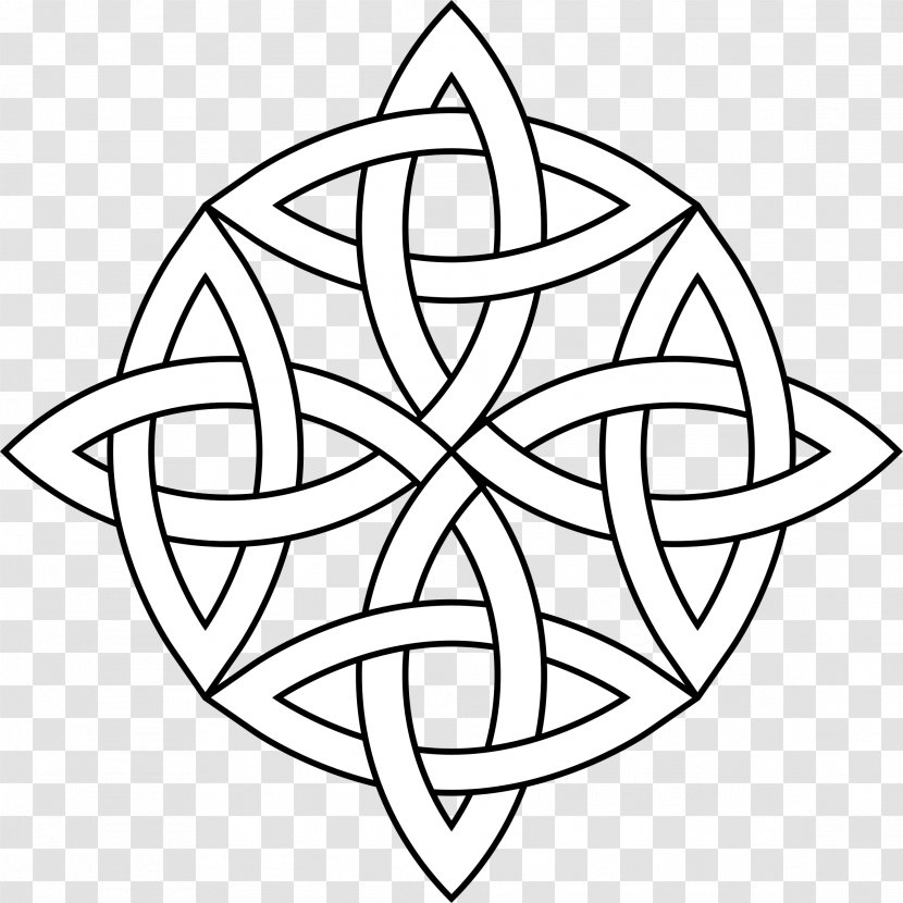 Celtic Knot Celts Art Drawing - Knotted Transparent PNG