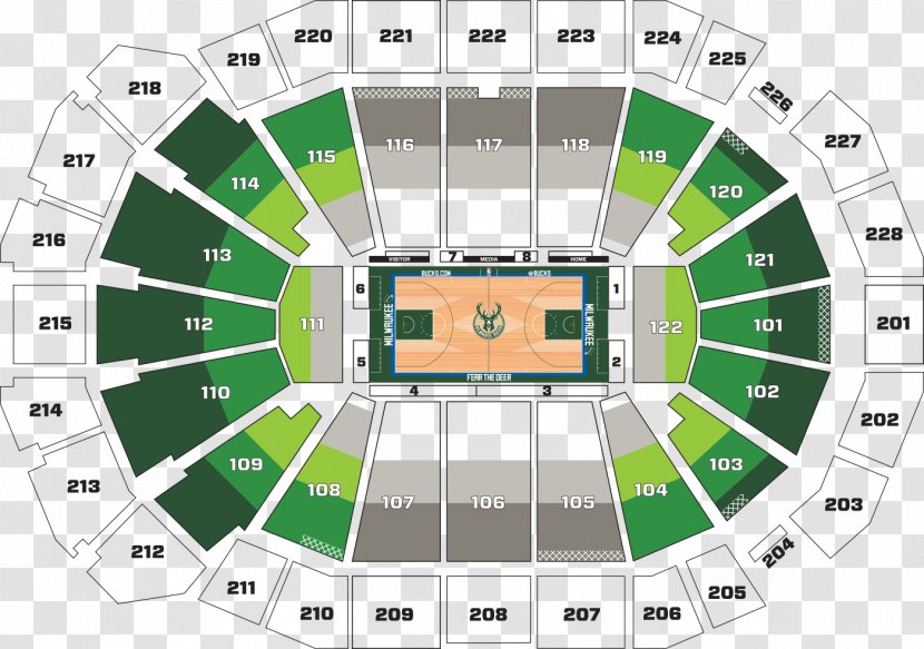 Wisconsin Entertainment And Sports Center Milwaukee Bucks BMO Harris Bradley NBA Arena - Concert - Nba Transparent PNG