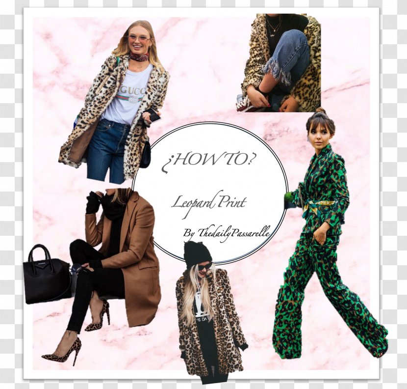 Leopard Fashion Animal Print Mom Jeans - Brunch Transparent PNG