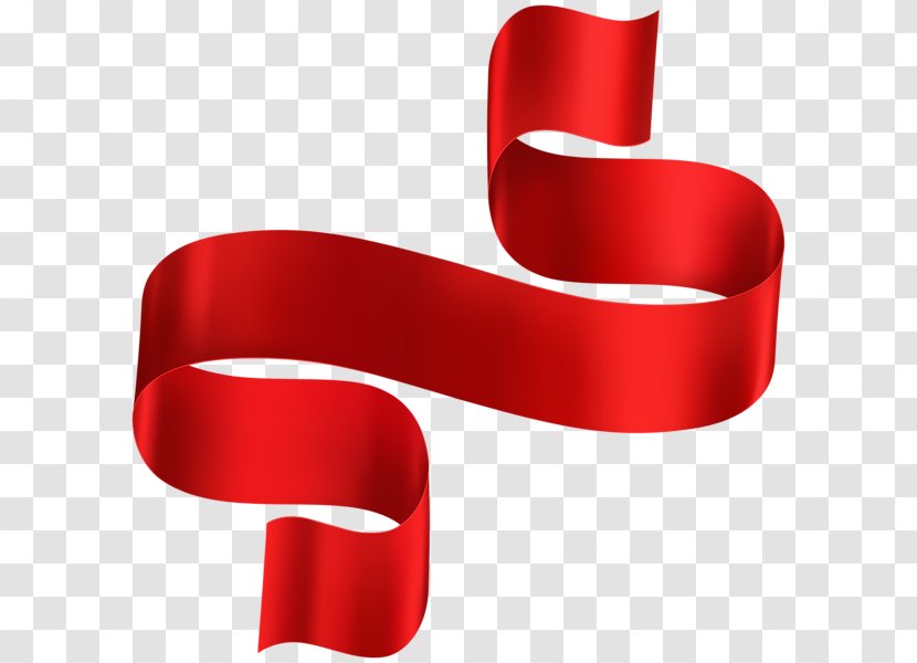 Red Background Ribbon - Logo Symbol Transparent PNG