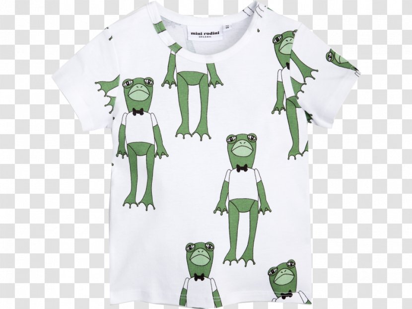 T-shirt Mini Rodini Long Sleeve Frog Tee In Cerise MINI RODINI Green Organic Cotton Baby Bodysuit Clothing - T Shirt Transparent PNG