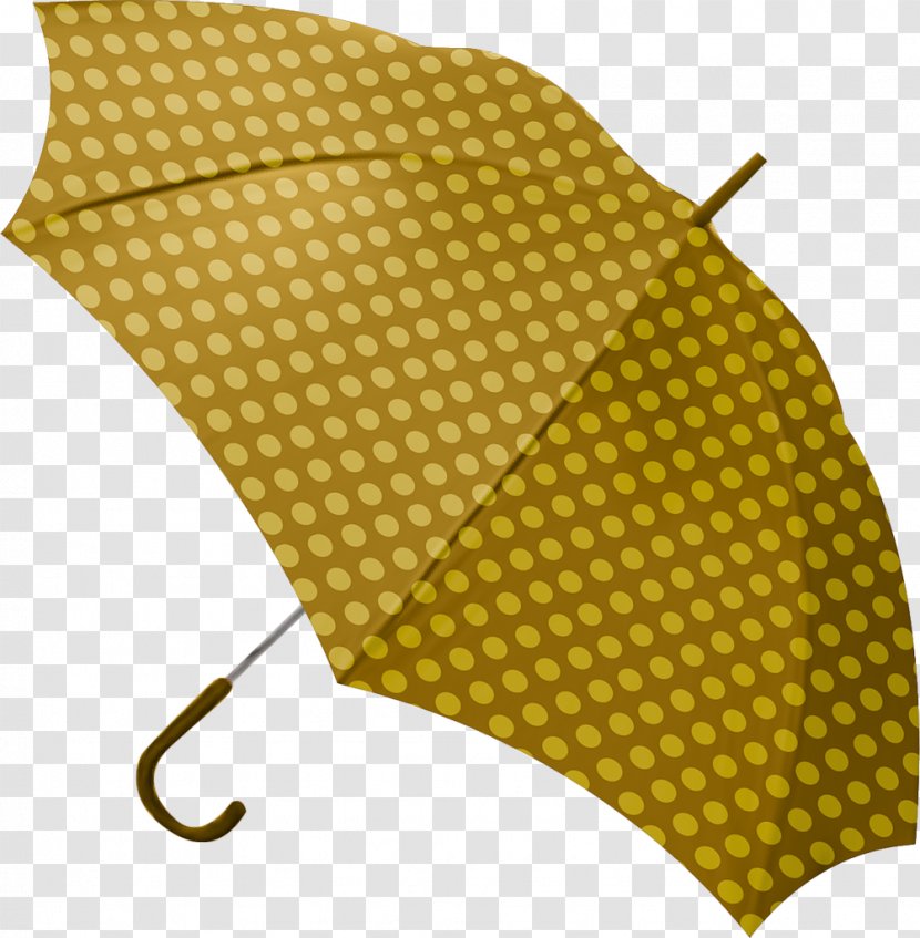 Umbrella Rain Clip Art - Polka Dots Transparent PNG