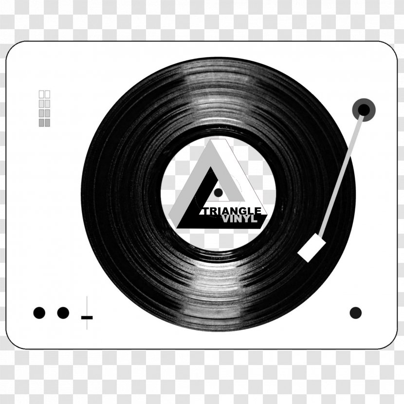 Triangle Vinyl Phonograph Record LP Shop Album - Heart - Player Transparent PNG