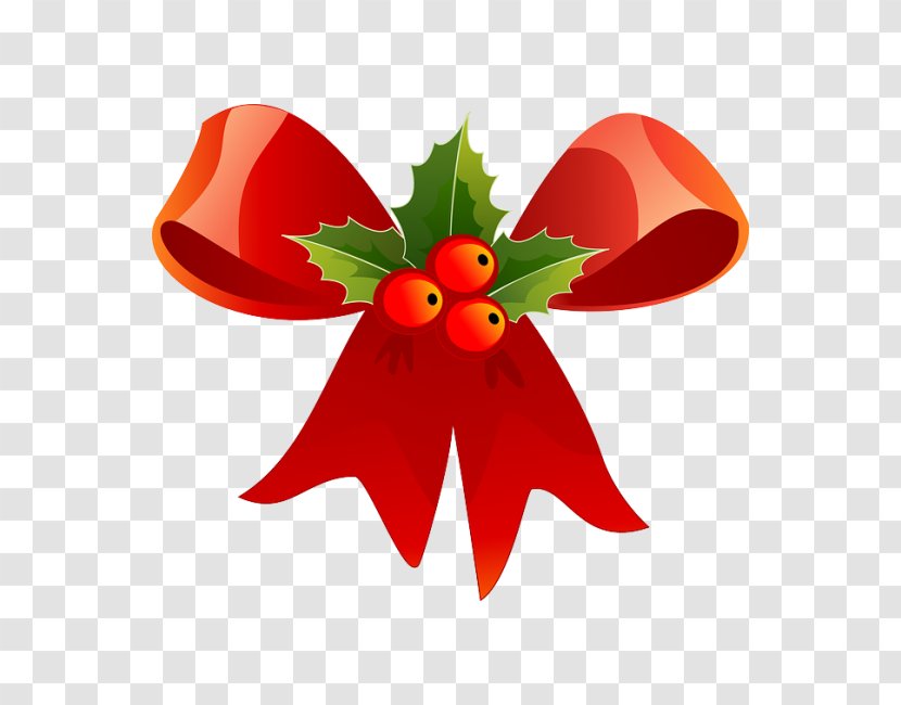 Ribbon Christmas Clip Art - Fruit Transparent PNG