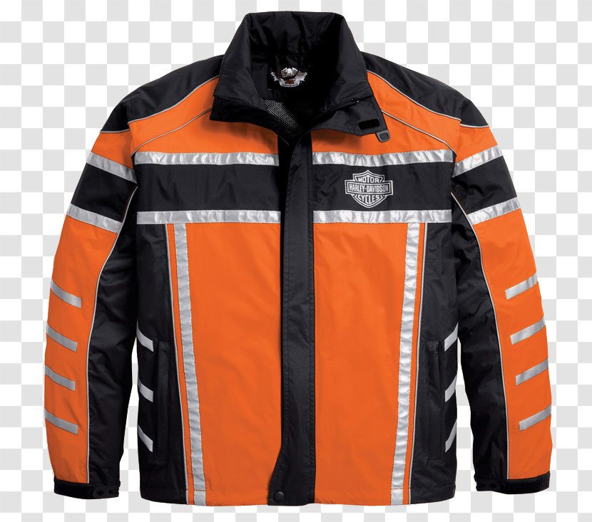 Jacket High-visibility Clothing Harley-Davidson Polar Fleece Gilets - Outerwear Transparent PNG