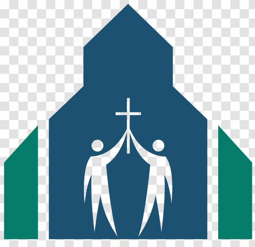 Church Cartoon - Electric Blue Symbol Transparent PNG