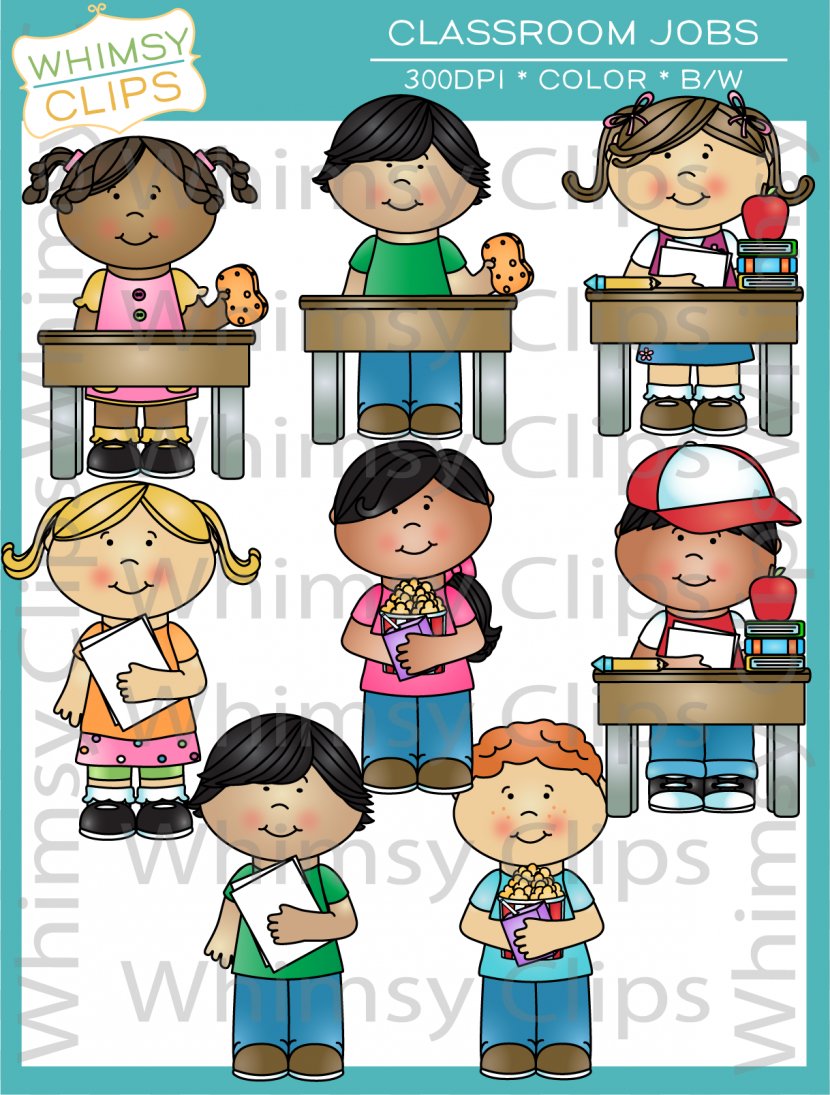 Classroom Job Education School Clip Art - Teacher - Door Holder Cliparts Transparent PNG