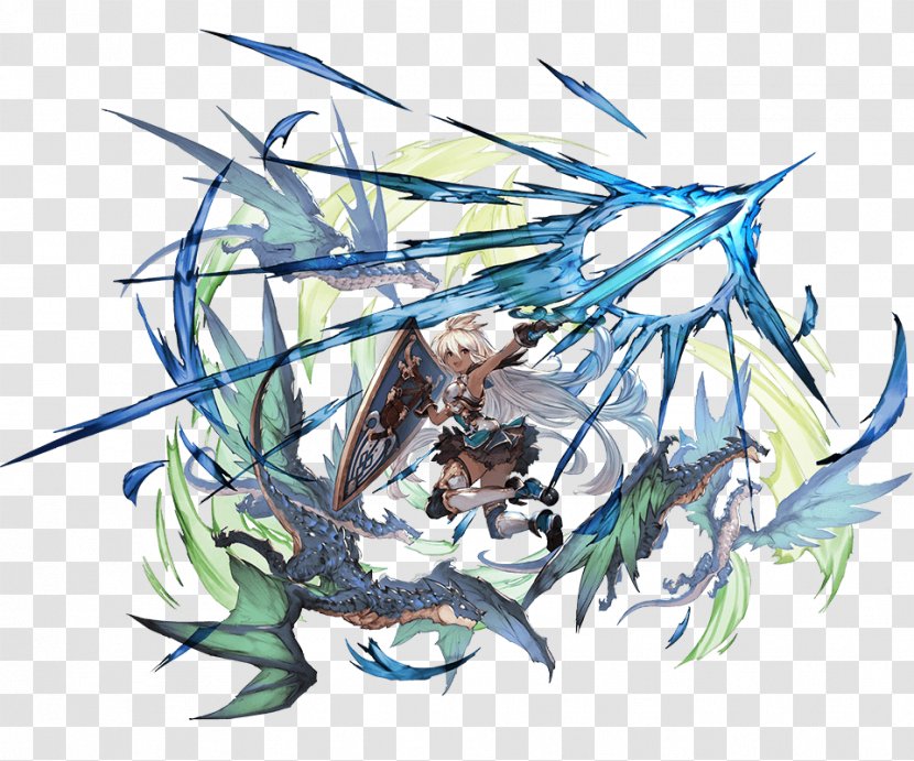 Granblue Fantasy Shadowverse Character Cygames Art - Mythical Creature - Game Assets Transparent PNG