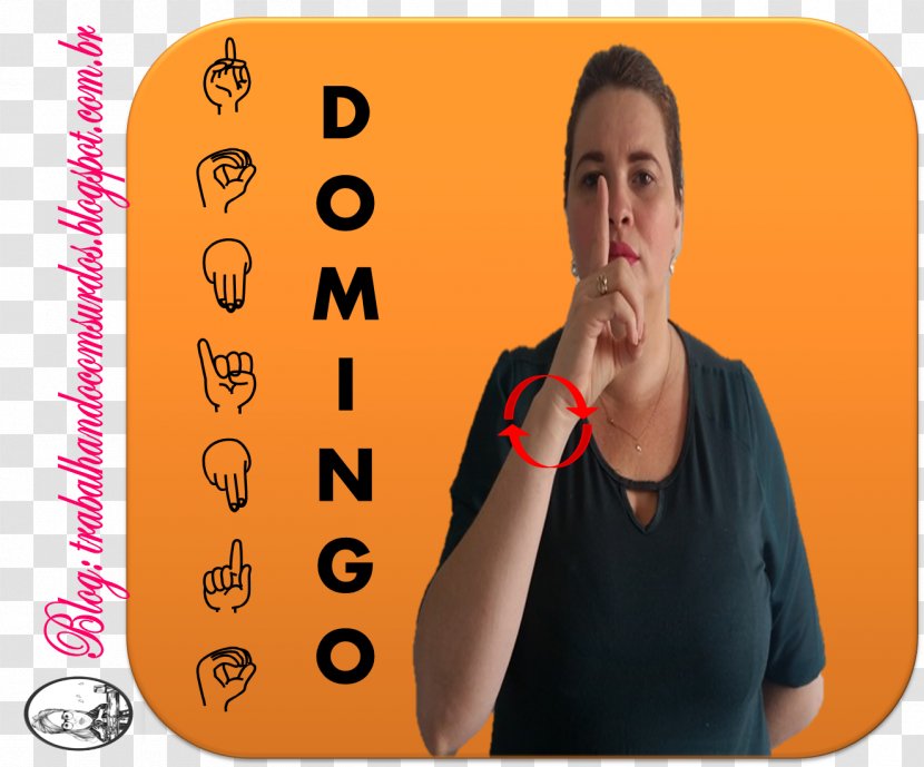 Brazilian Sign Language A Hét Napjai Deafhood Week Day - Neck - Flauta Transparent PNG