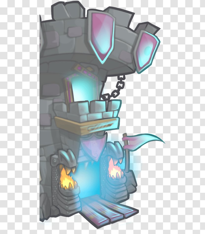 Tower Conquest Robot Juggernaut Character - Silhouette - Castle Transparent PNG