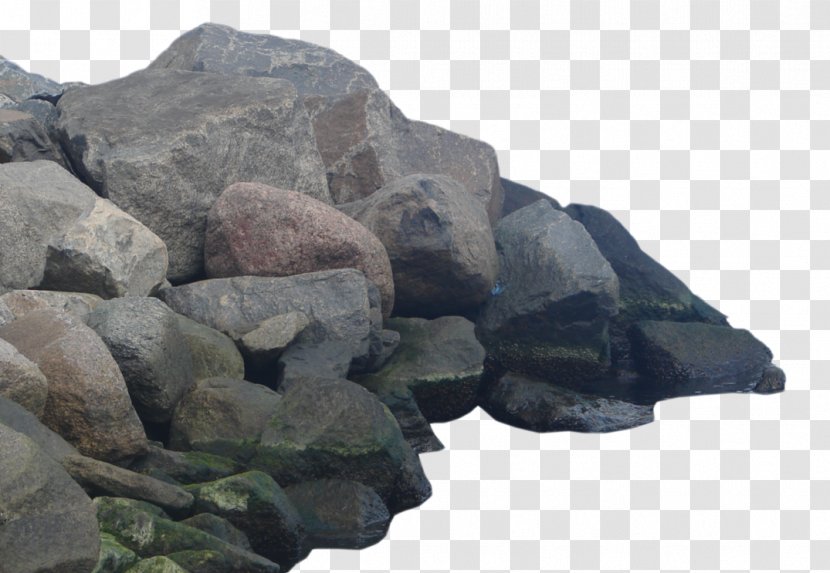 Rock Clip Art - Boulder - Hd Transparent PNG