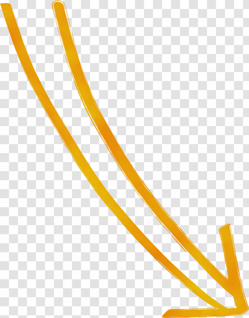 Yellow Line Transparent PNG