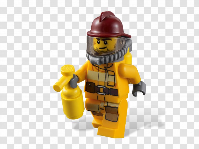 Lego City Minifigure Firefighter All-terrain Vehicle Transparent PNG