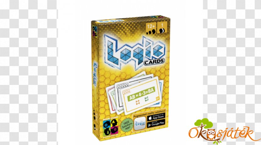 Logic Brain Games Kids Card Game Playing - Teaser - Mathematics Transparent PNG