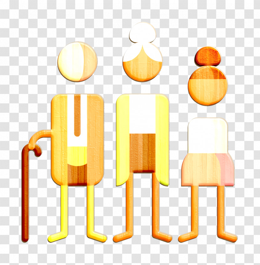 Grandparents Icon Family Icon Woman Icon Transparent PNG