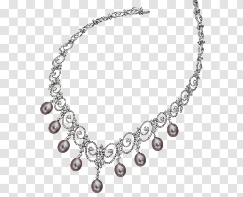 Necklace Body Jewellery Silver Gemstone Transparent PNG