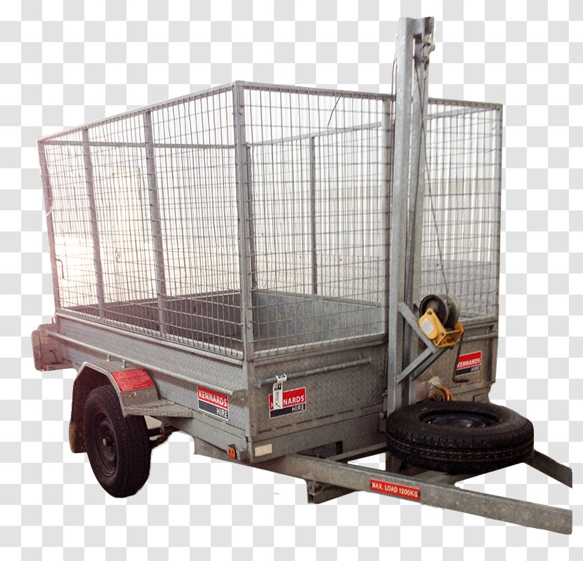 Trailer Gratuity Vehicle Kennards Hire Steel - Machine Transparent PNG